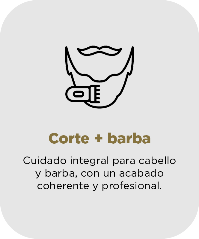 Corte mas barba