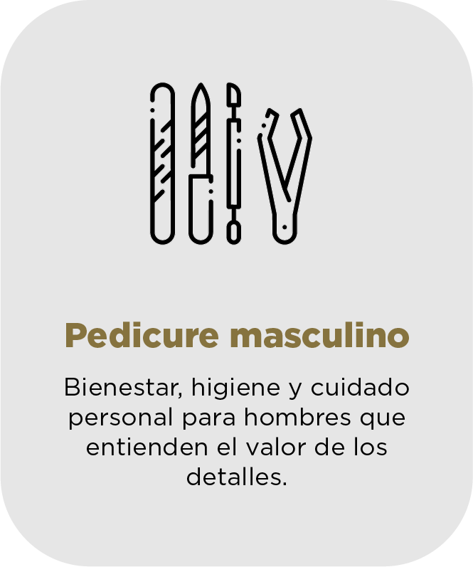 Pedicure masculino